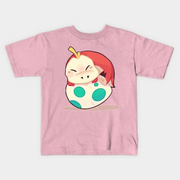 Egg Dyno Kids T-Shirt by ly.s_art